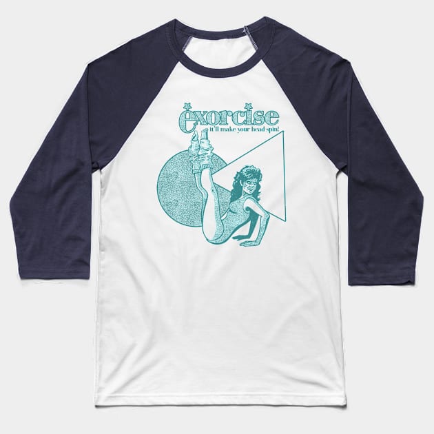 *exorcise Baseball T-Shirt by MondoDellamorto